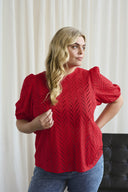 Masia Blouse - True Red