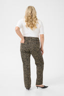 Leonoma Straight Jeans - Grijs Panter