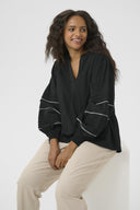 Ariel Blouse - Zwart