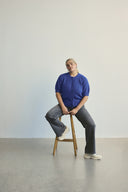 Sina Flared Jeans - Grijs Melange