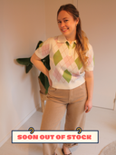 Françoise Polo - Green & Pink