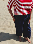 Flo Tee - Red & White Stripes