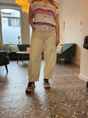 Phoebe Yellow Barrel Jeans