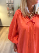 Willa Dress - Coral