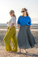 Betty Skirt - Blue & Green