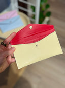 Portefeuille in leer