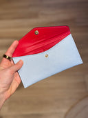 Portefeuille in leer