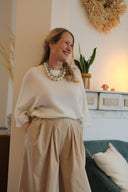 Rosalie Knit - White