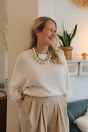 Rosalie Knit - White