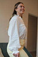 Jeanne Blouse - White