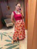 Scarlett Top - Fuchsia