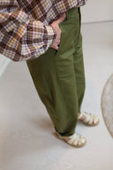 Victor Barrel Pant - Green