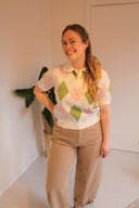 Françoise Polo - Green & Pink