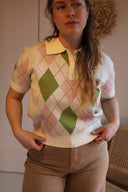 Françoise Polo - Green & Pink