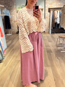 Zarina Crochet Knit