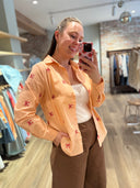 Little Crabs Blouse - Peach