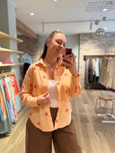 Little Crabs Blouse - Peach