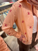 Little Crabs Blouse - Peach