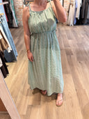 Alexandra Dress - Aqua