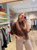 Margot Blouse - Brown