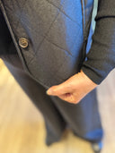 Lucia Vest - Zwart Sparkle