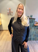 Lucia Vest - Zwart Sparkle