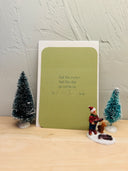 Feel The Rhythm Feel The Vibe Green - Kaartje