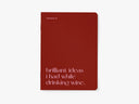 Notebook - Brilliant Wine
