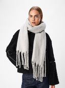 MITTA SJAAL – Lichtgrijs Melange één maat