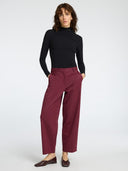 MANJA HOGE HALS LS – Zwart