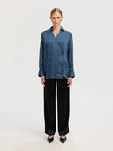 Jolly Wrap Blouse - Key Largo