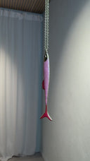 Long Fish Necklace - Red