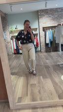 Phoebe White Barrel Jeans